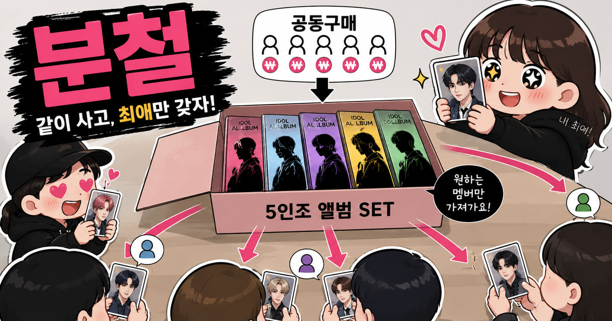 분철 뜻을 보여주는 이미지