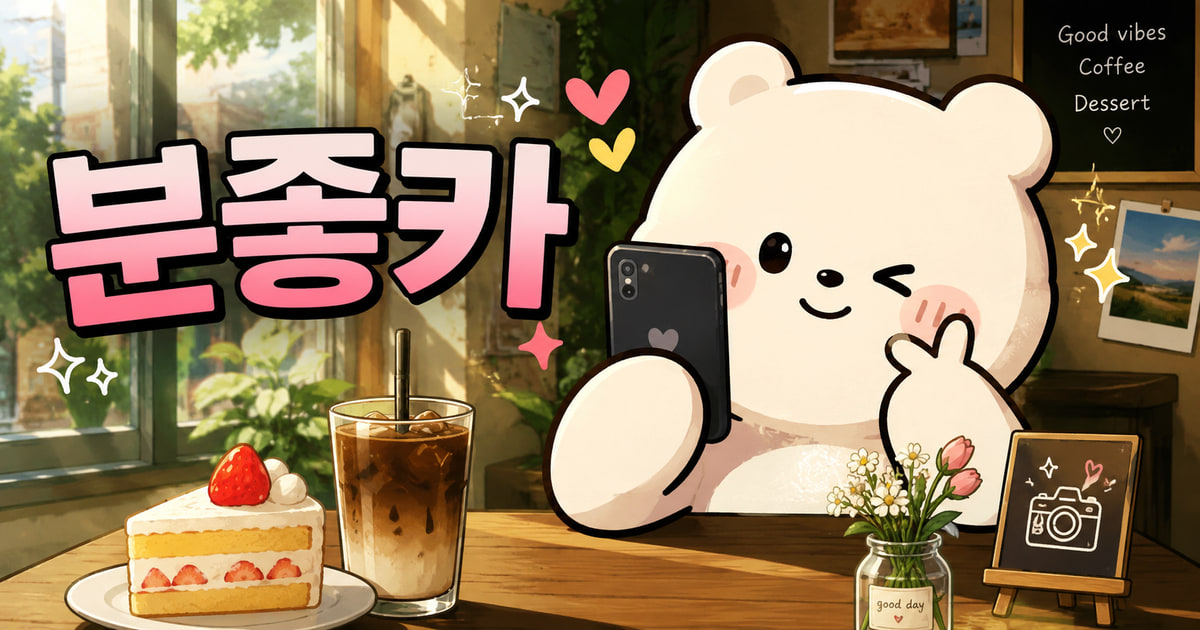 분좋카 뜻을 보여주는 이미지
