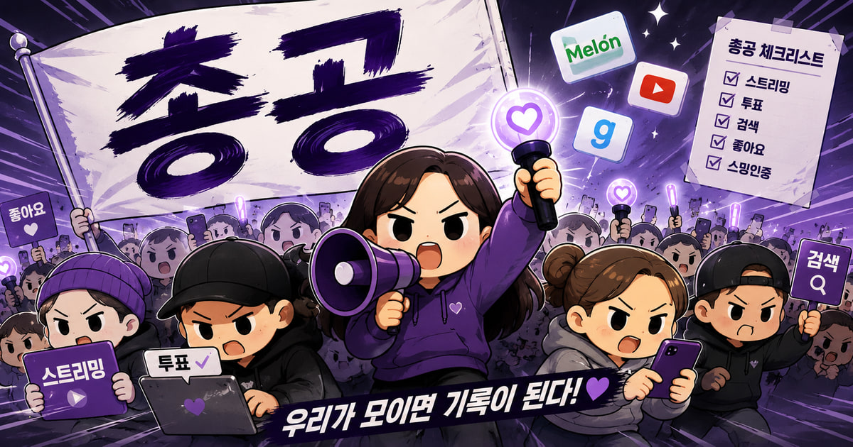 총공 뜻을 보여주는 이미지