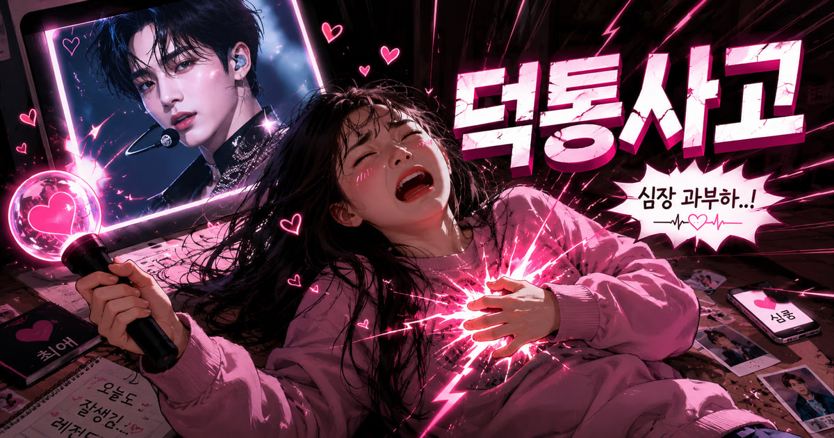 덕통사고 뜻을 보여주는 이미지