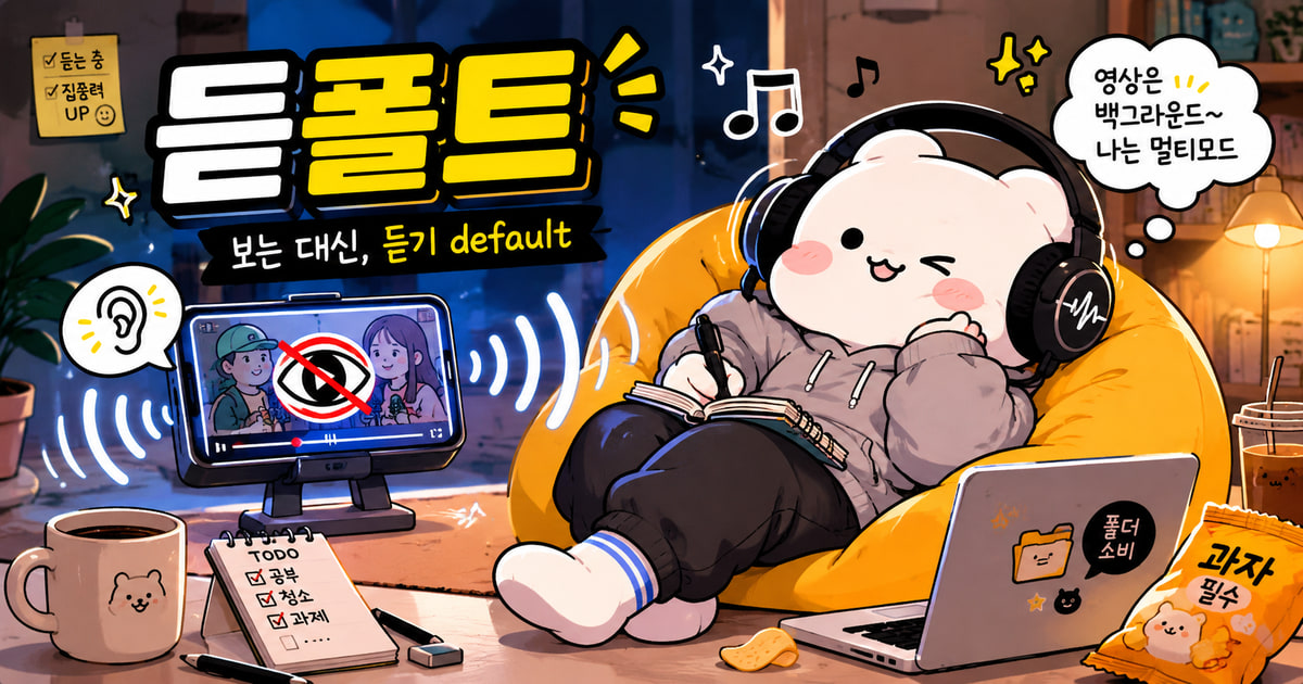 듣폴트 meaning visual explanation