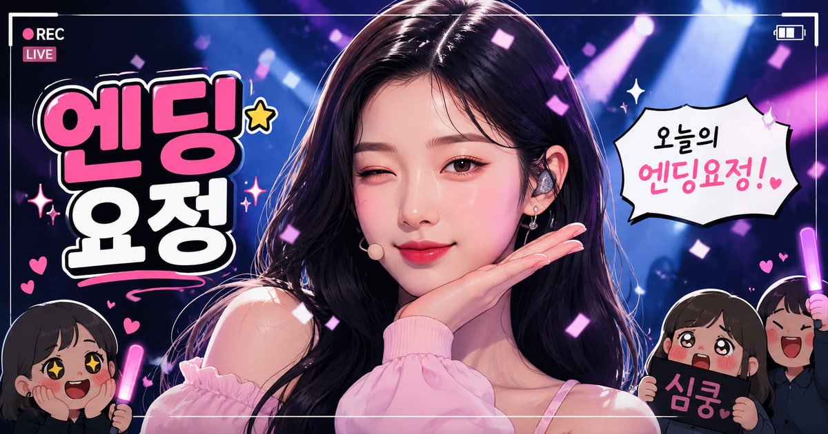 엔딩요정 뜻을 보여주는 이미지