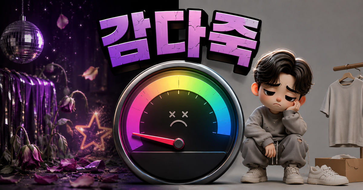 감다죽 meaning visual explanation