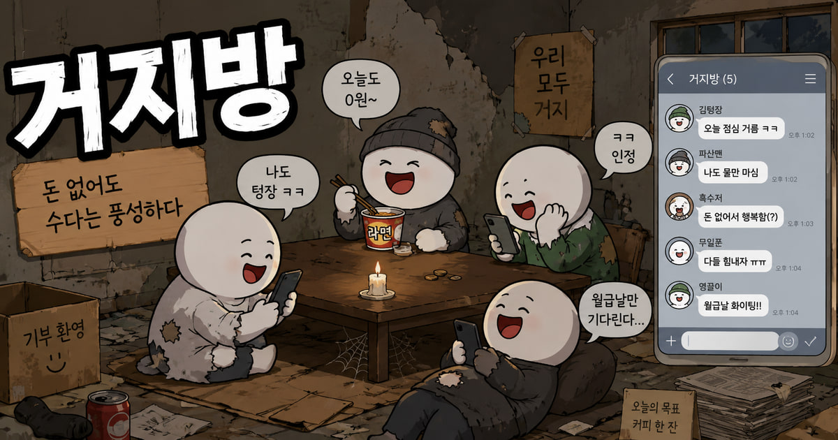 거지방 뜻을 보여주는 이미지