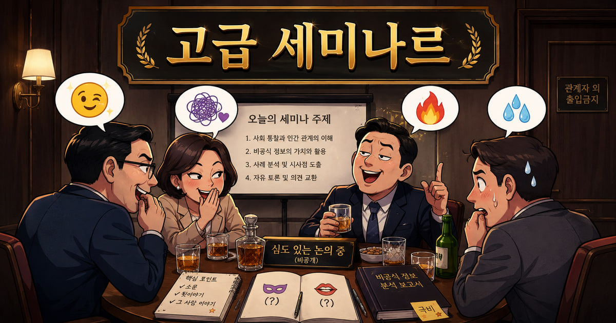 고급 세미나르 meaning visual explanation