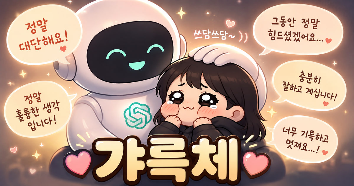 갸륵체 뜻을 보여주는 이미지