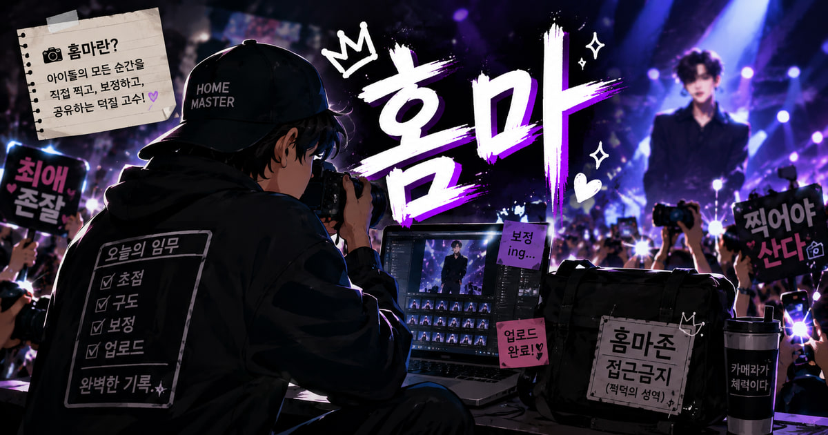 홈마 뜻을 보여주는 이미지
