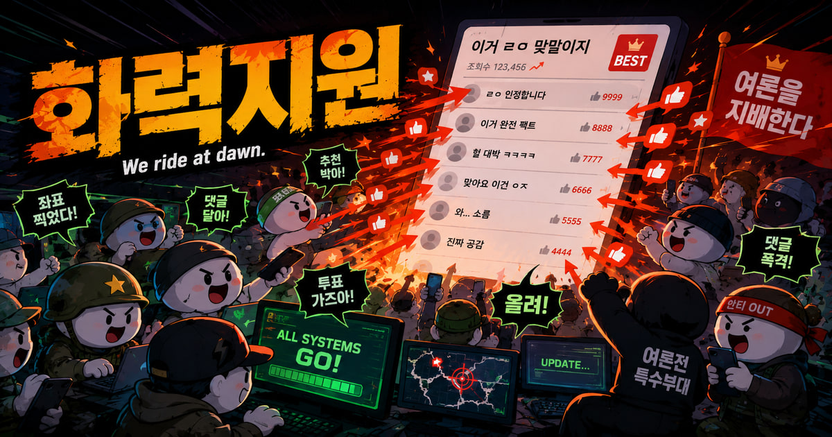 화력지원 뜻을 보여주는 이미지