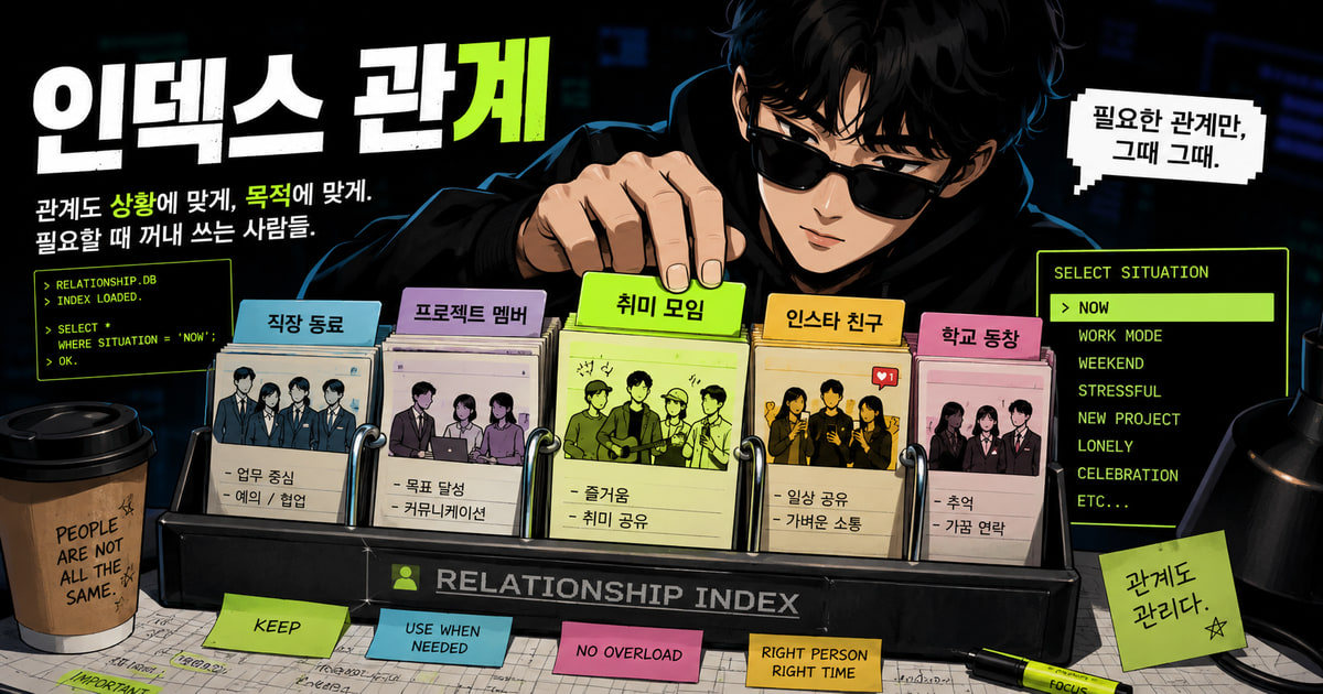 인덱스 관계 meaning visual explanation