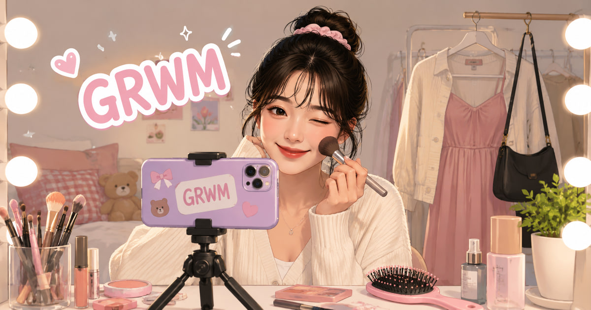 GRWM meaning visual explanation