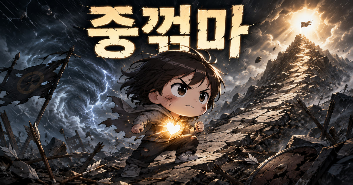 중꺾마 뜻을 보여주는 이미지