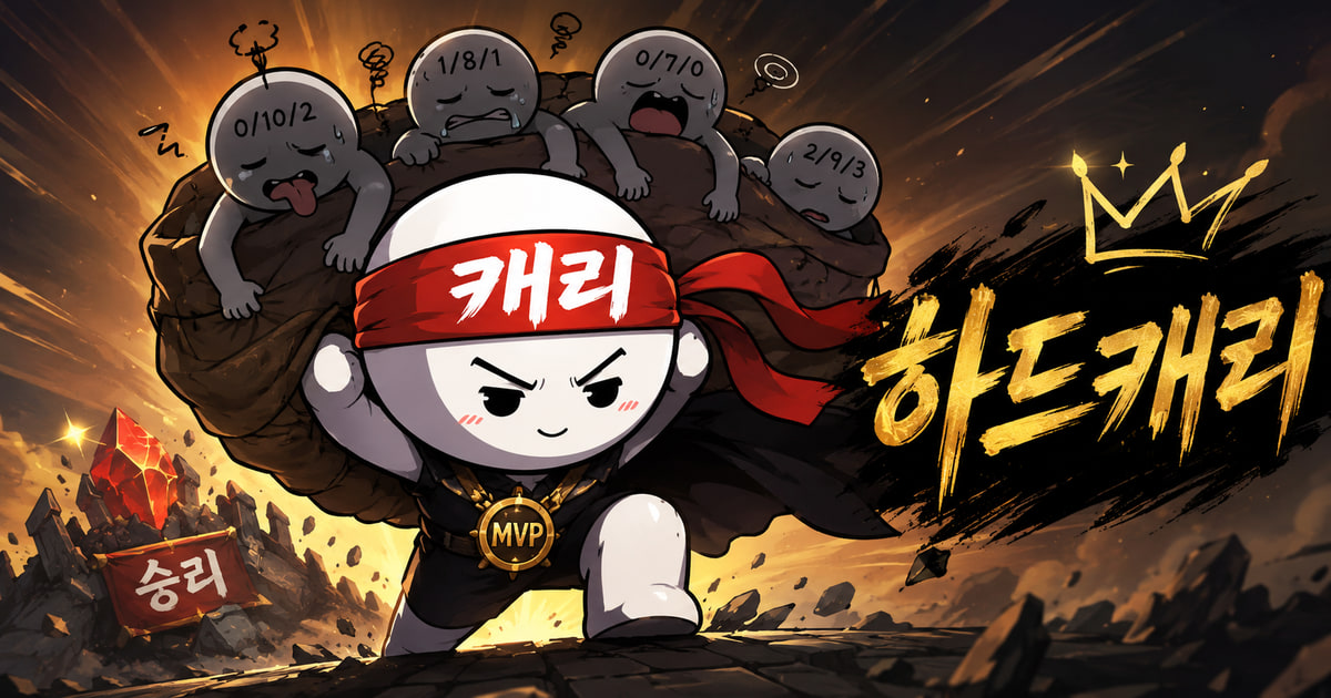 캐리 뜻을 보여주는 이미지
