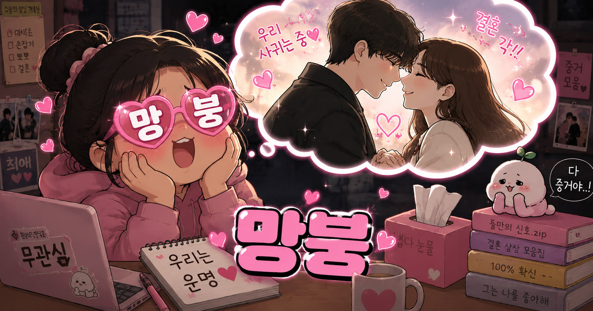 망붕 뜻을 보여주는 이미지