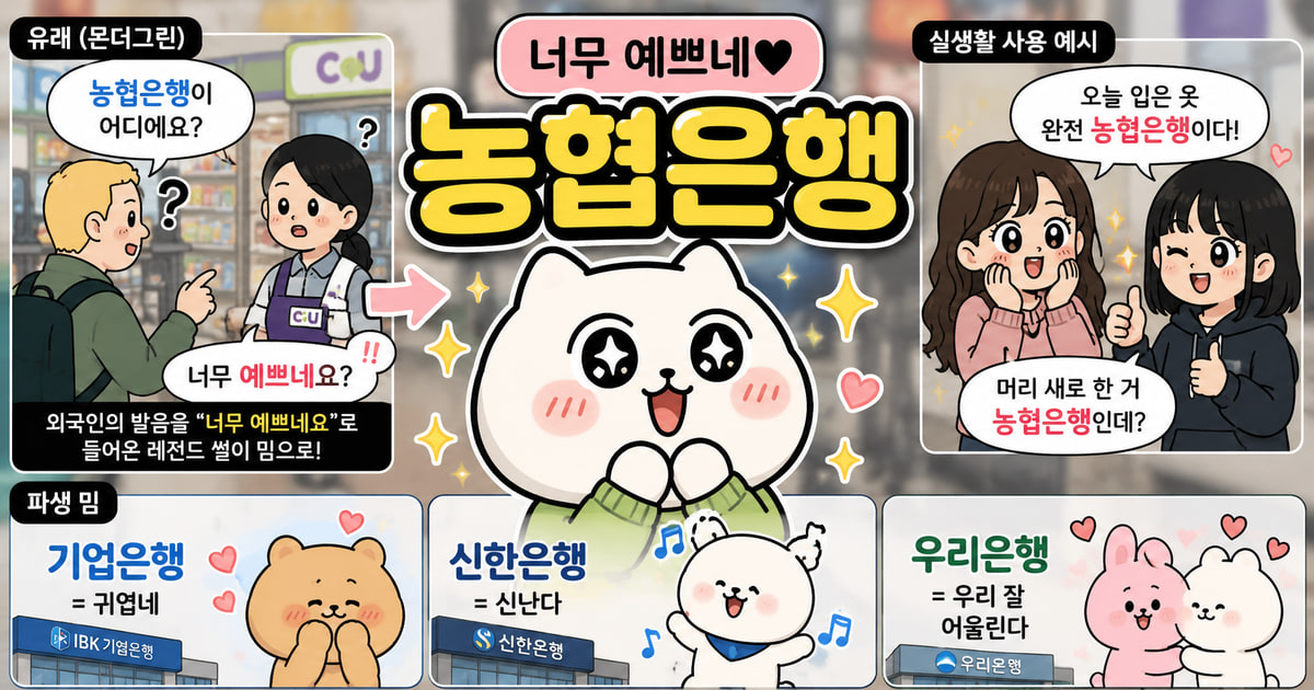 농협은행 meaning visual explanation