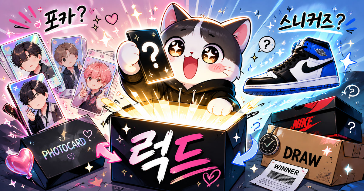 럭드 뜻을 보여주는 이미지
