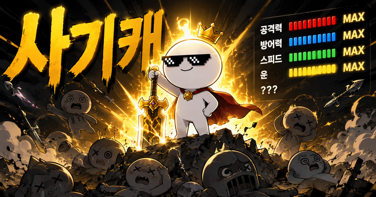 사기캐 뜻을 보여주는 이미지