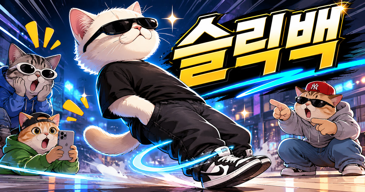 슬릭백 뜻을 보여주는 이미지