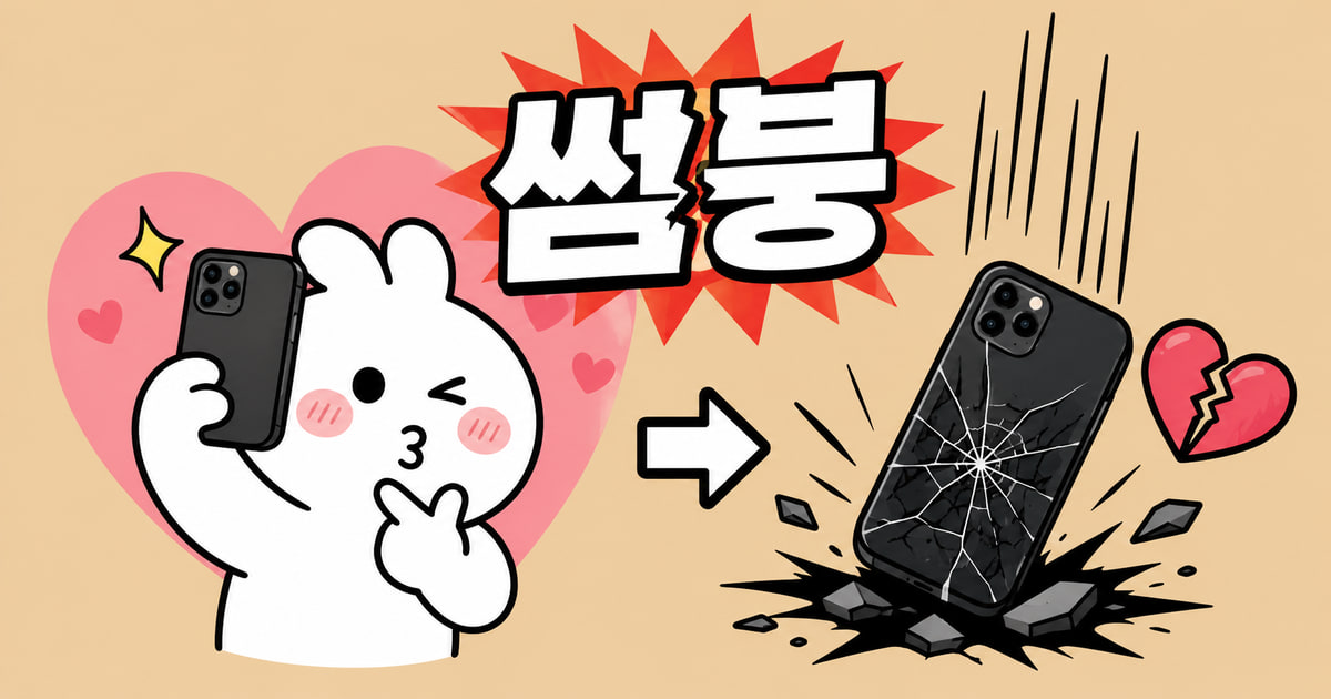 썸붕 meaning visual explanation