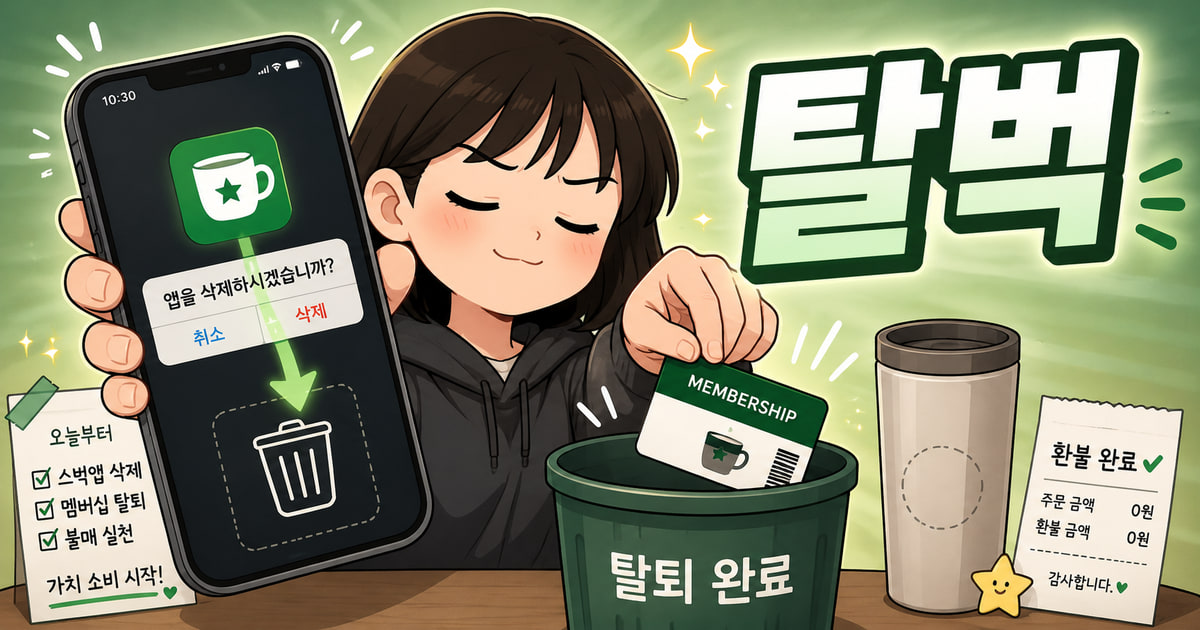 탈벅 뜻을 보여주는 이미지