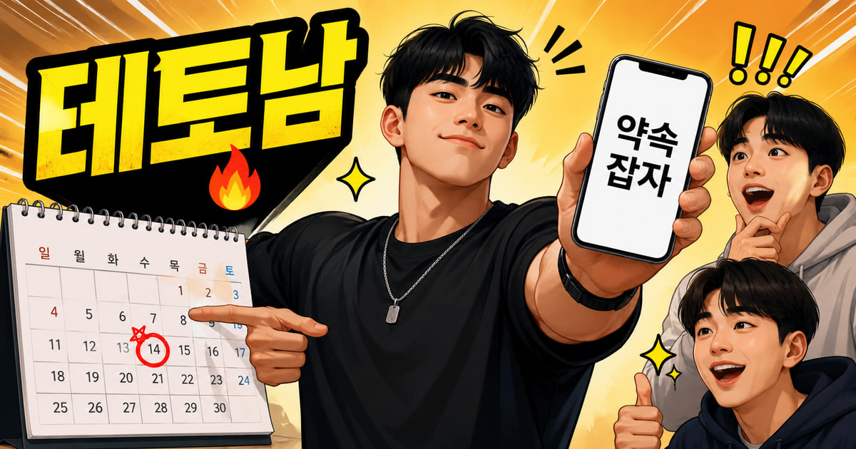 테토남 meaning visual explanation